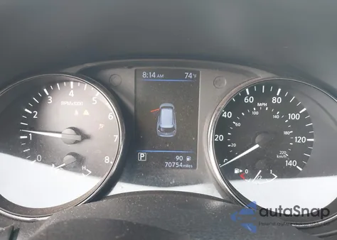 2019 Nissan Rogue Sv z USA, uszkodzony, nr VIN 5N1AT2MV5KC767952